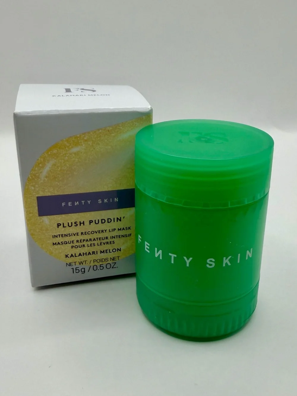 Fenty Skin Plush Puddin' Intensive Recovery Lip Mask in Kalahari Melon